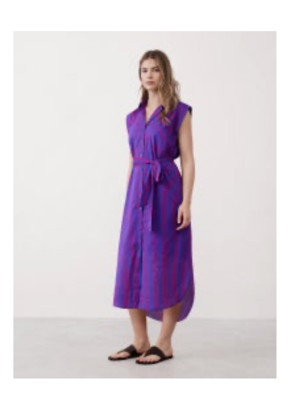 Banana Republic Factory Voile Midi Shirtdress